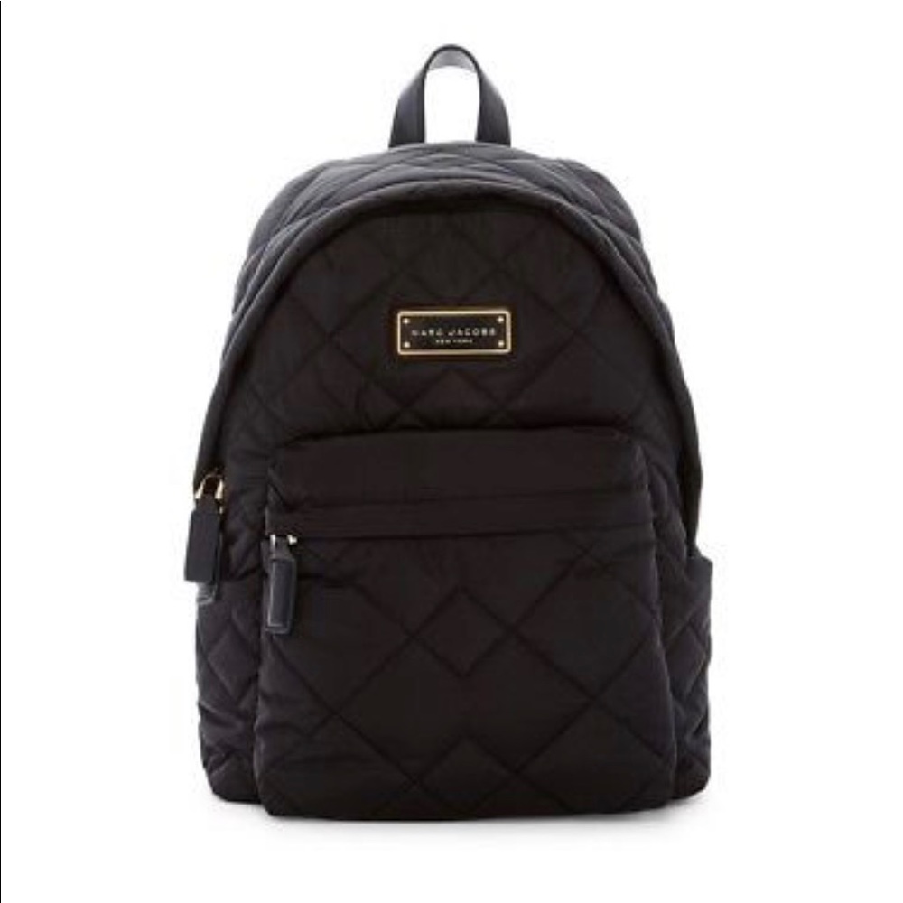Marc Jacobs Quilted Nylon School Backpack